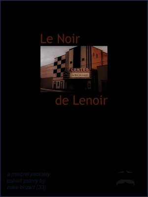 cover image of Le Noir de Lenoir